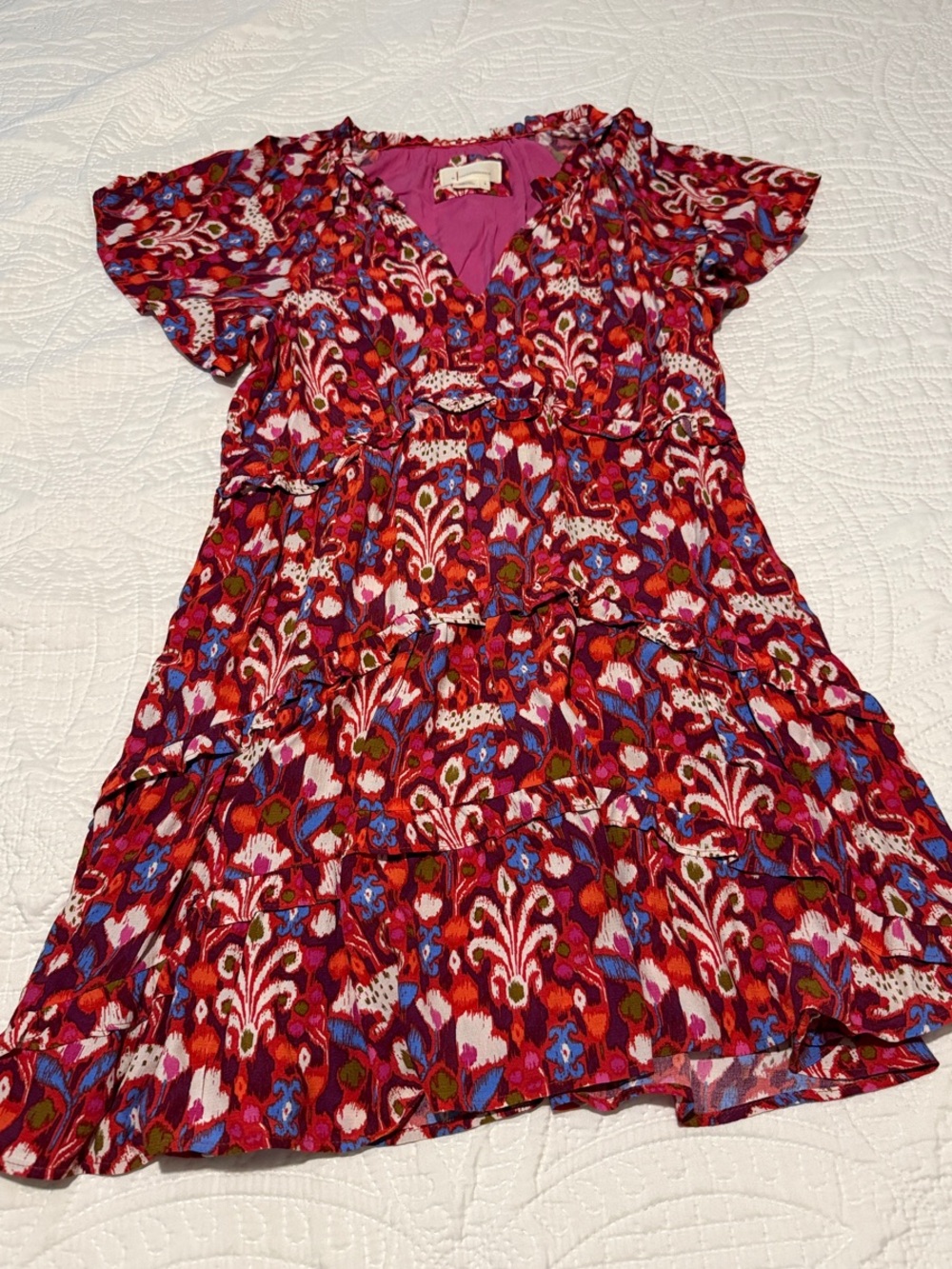 Floral Mini Dress by Anthropologie Size S